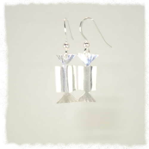 Silver wrapped sweetie earrings
